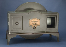 An early Baird television, the 'Tin box' televisor c.1930