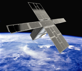 The 6U satellite in orbit