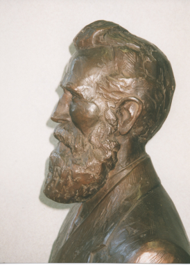 Henry Dyer's bust by Kate Thomson
