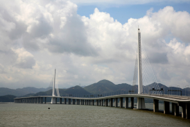 Shenzhen Western Corridor Bridge, Hong Kong, 2004