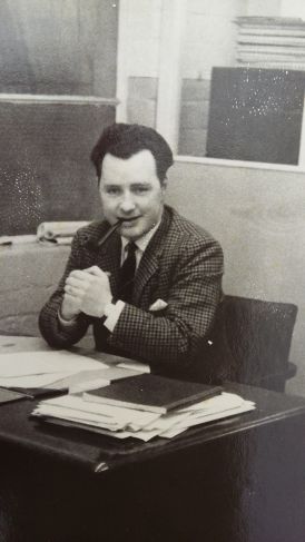 James Goodfellow in 1966, the year his patent was applied for
