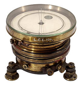 Lord Kelvin's moving coil galvanometer ammeter, 1888
