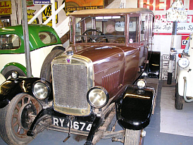 A Galloway car photographed at Myreton Motor Museum, Aberlady, East Lothian